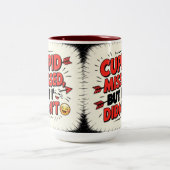 Cupid missed, but I didn't ツートーンマグカップ (中央)