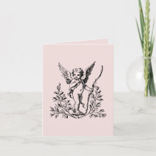 Cupid Note Card 4" x 5.6" カード