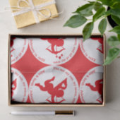 CUPID RED LOVE VALENTINE`S DAY 薄葉紙 (ギフト)