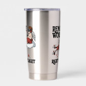 Cupid Remote Work, Valentine’s Day 保温保冷タンブラー (右面)