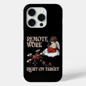 Cupid Remote Work, Valentine’s Day Case-Mate iPhoneケース (裏面)