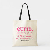 Cupid Review 0 Stars Would Not Recommend Funny  トートバッグ (裏面)