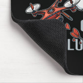 Cupid’s Home Office, Drone Valentine’s Day マウスパッド (コーナー)