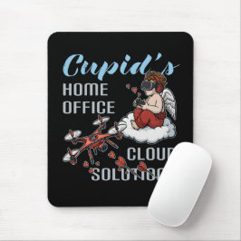 Cupid’s Home Office, Drone Valentine’s Day マウスパッド
