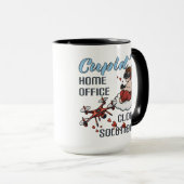Cupid’s Home Office, Drone Valentine’s Day マグカップ (正面右)