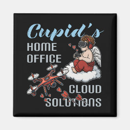 Cupid’s Home Office, Drone Valentine’s Day マグネット