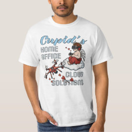 Cupid’s Home Office, Drone Valentine’s Day Tシャツ