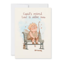 Cupid’s retired. Love is online now
