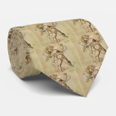 Cupid with a Violin by Domenico Campagnola ネクタイ (ロール)