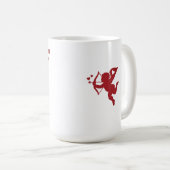 CUPID You are the melody that makes my life a beau コーヒーマグカップ (正面右)
