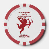 CUPID You are the spark that ignites my world and ポーカーチップ (正面)