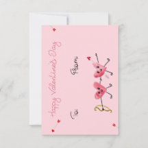 Cupid's Arrow Hearts Valentine's Day Card