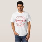 Cupid's Brewing Co. バレンタインデー Tシャツ (正面フル)