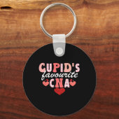 Cupid's Cna お気に入りの Valentine Certified Nursing I キーホルダー (正面)