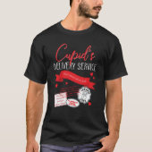Cupid's Delivery Service L&D Nurse Valentines Day  Tシャツ (正面)
