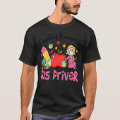 Cupid's Favorite Bus Driver Apple Cute Cupid Valen Tシャツ (正面)