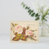 Cupid's Greetingヴィンテージバレンタイン葉書 シーズンポストカード (スタンド正面)