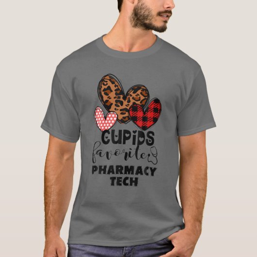 Cupid's Pharmacy お気に入りの Tech - Pharmacy Tech Val Tシャツ (正面)