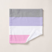 Cupioromantic Pride Flag バスタオルセット (ウォッシュタオル)