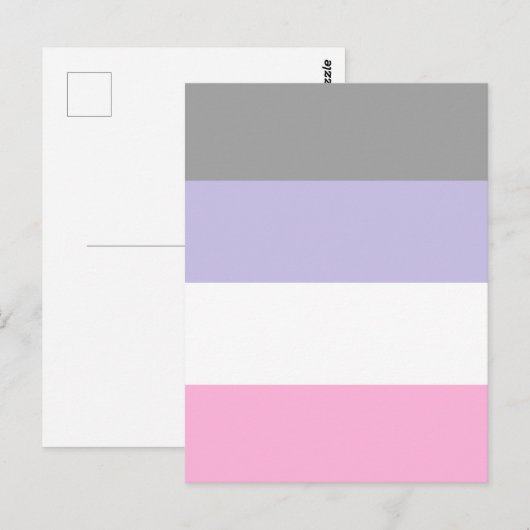 Cupioromantic Pride Flag ポストカード (正面/裏面)
