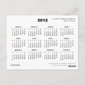 Cuporas 2012カレンダーはがき ポストカード (裏面)