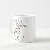 Cuppa Joの読者のマグ コーヒーマグカップ (正面左)