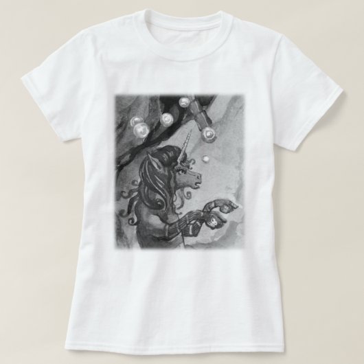 Cuprum - BWプロファイルTシャツ Tシャツ (デザイン正面)