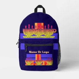 CUPSのパーソナライズ+プライマリカラー旅行製品 プリントバックパック