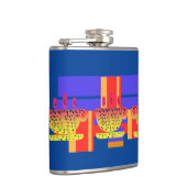 CUPS + Primary Colors Vinyl 包まれた Flask フラスク (右)