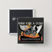 curのためのカルチノイドのがん乗り 缶バッジ (正面&裏面)