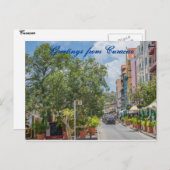 Curacaoからのはがき挨拶 ポストカード (正面/裏面)