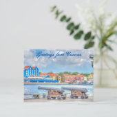 Curacaoからのはがき挨拶 ポストカード (スタンド正面)