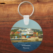 Curacaoに電話 キーホルダー (正面)