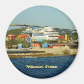 Curacaoに電話 マグネット (正面)