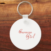 Curacaoの女の子 キーホルダー (正面)