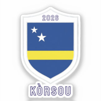 Curaçao 2026 ワールドカップ シール