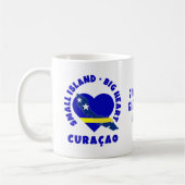 CURAÇAO Big Heart Fun カスタム 2026 サッカー コーヒーマグカップ (左)