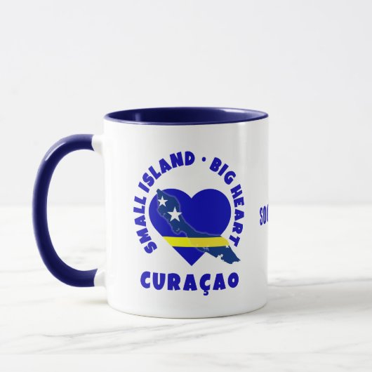 CURAÇAO Custom Best Soccer Mom マグカップ (左)