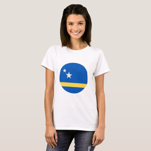 Curacao Flag Tシャツ (正面フル)