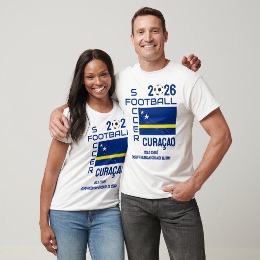 CURACAO KORSOU CURAÇAO サッカー 2026 Tシャツ (ユニセックス)