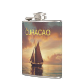 Curacao sunset フラスク (左)