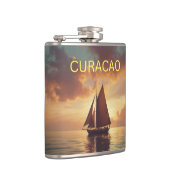 Curacao sunset フラスク (右)