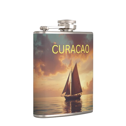 Curacao sunset フラスク (右)