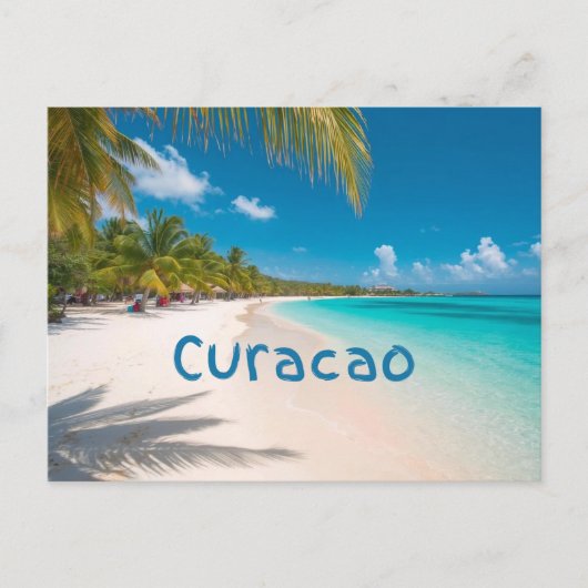 curacao vavation ポストカード (正面)