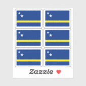 Curaçaoan flag シール (シート)