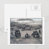 CuracaoPanoric MapCuracao,オランダ ポストカード (正面/裏面)