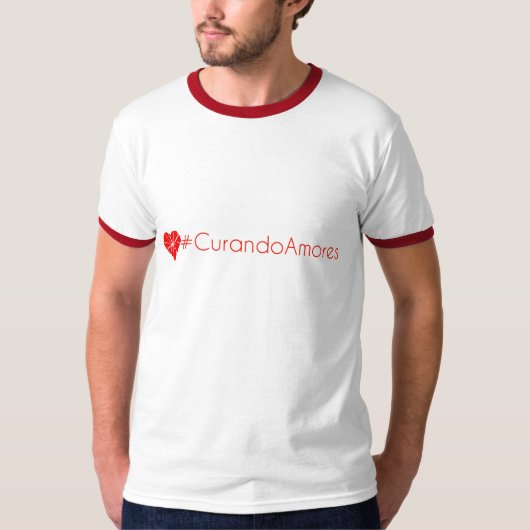 #CurandoAmores Tシャツ (正面)