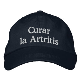 "Curar la Artritis" - Boordados Hat 刺繍入りキャップ
