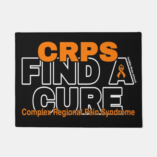 CURE/はっきりした...CRPS ドアマット (正面)