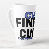 CURE/はっきりした...CVSの検索 カフェラテマグ (左アングル)